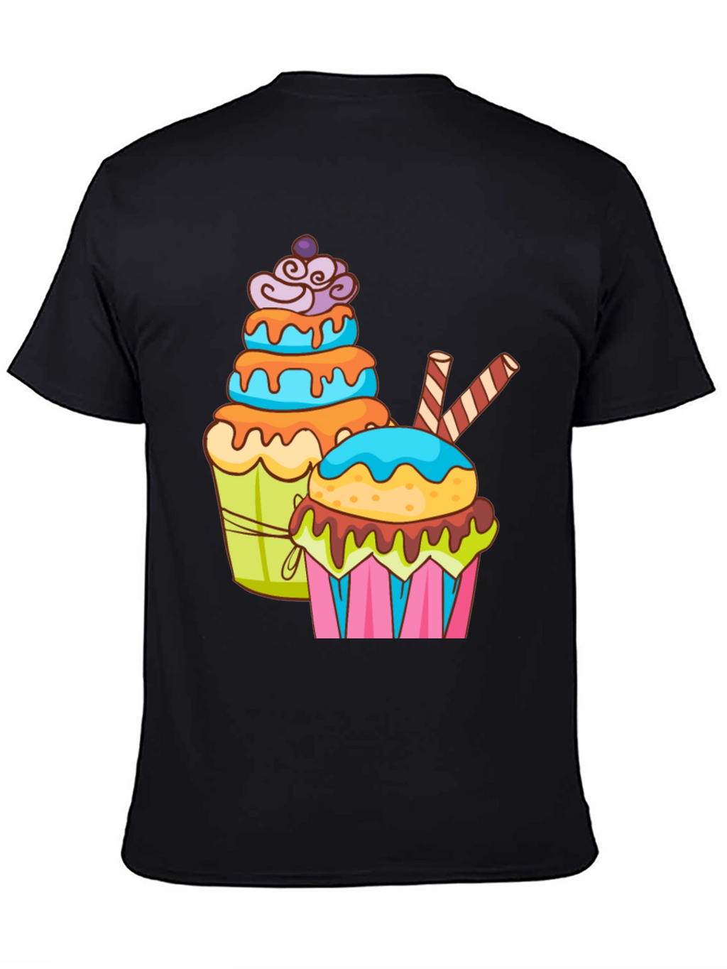 Cupcake Graphic T-Shirt - Sweet Tooth Fashion