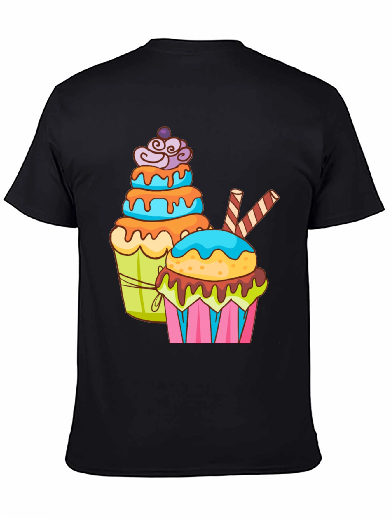 Cupcake Graphic T-Shirt - Sweet Tooth Fashion