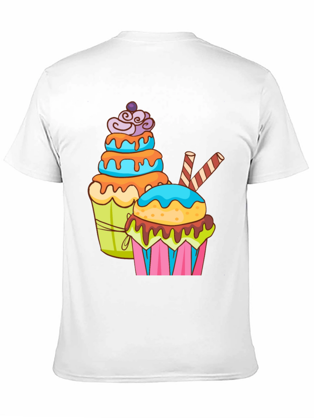 Cupcake Graphic T-Shirt - Sweet Tooth Fashion