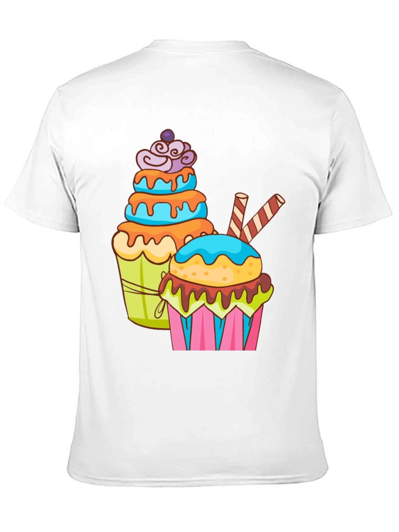 Cupcake Graphic T-Shirt - Sweet Tooth Fashion