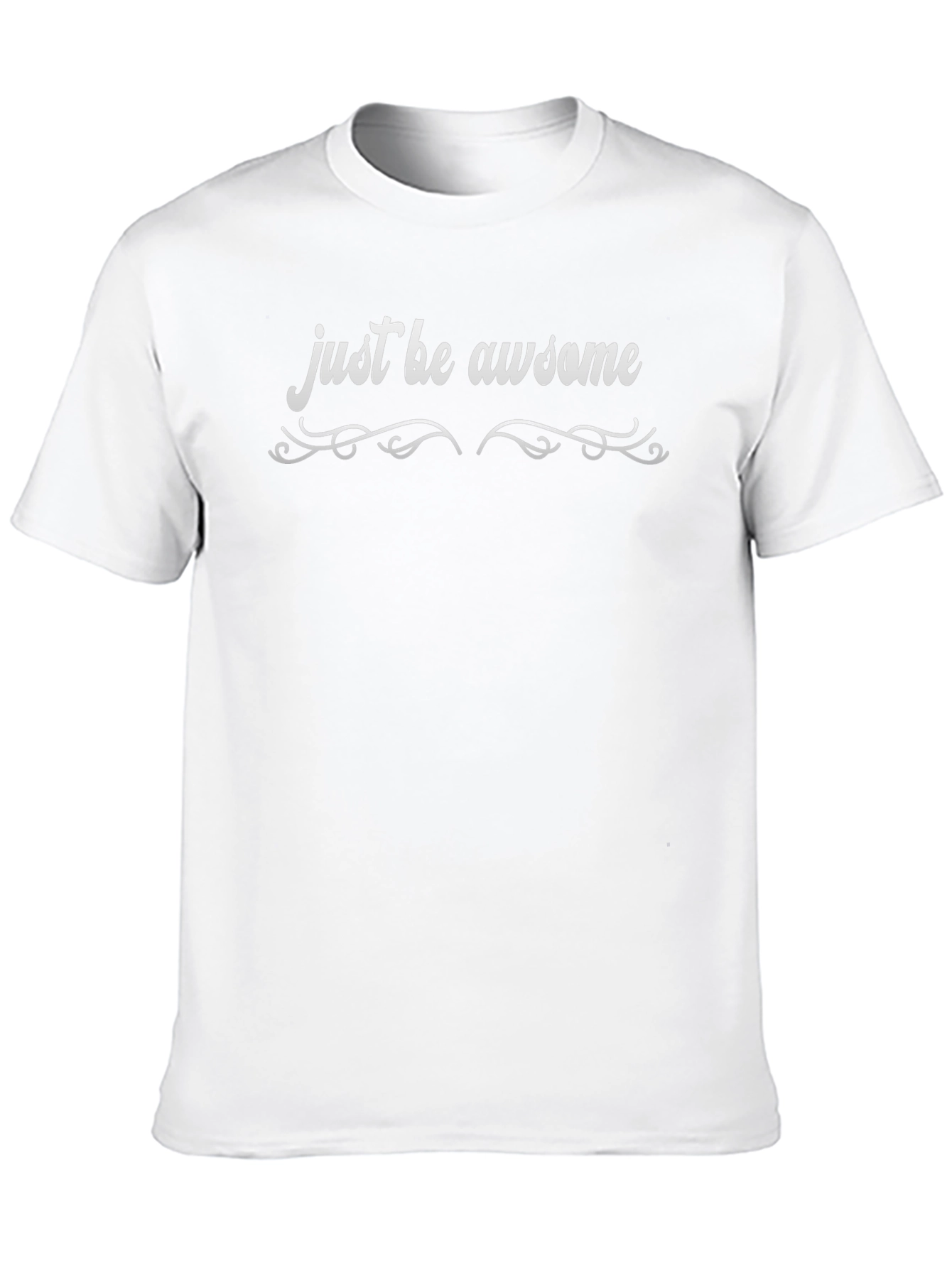 Just Be Awesome Black T-Shirt