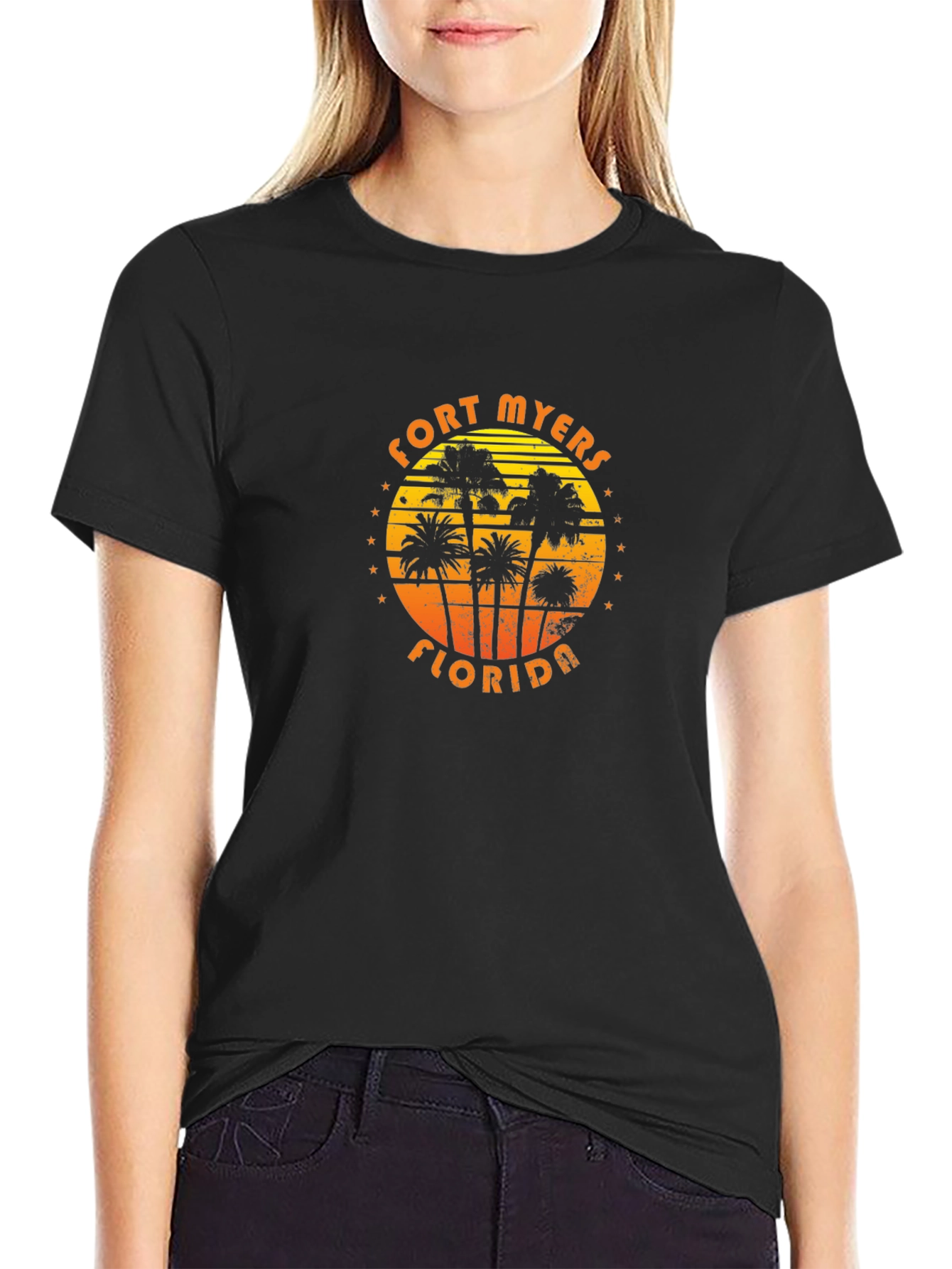 Fort Myers Florida Palm Tree T-Shirt