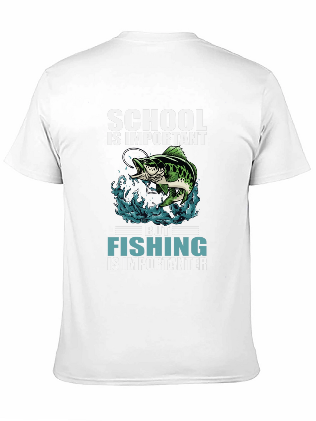 Fishing is Importanter Graphic Tee