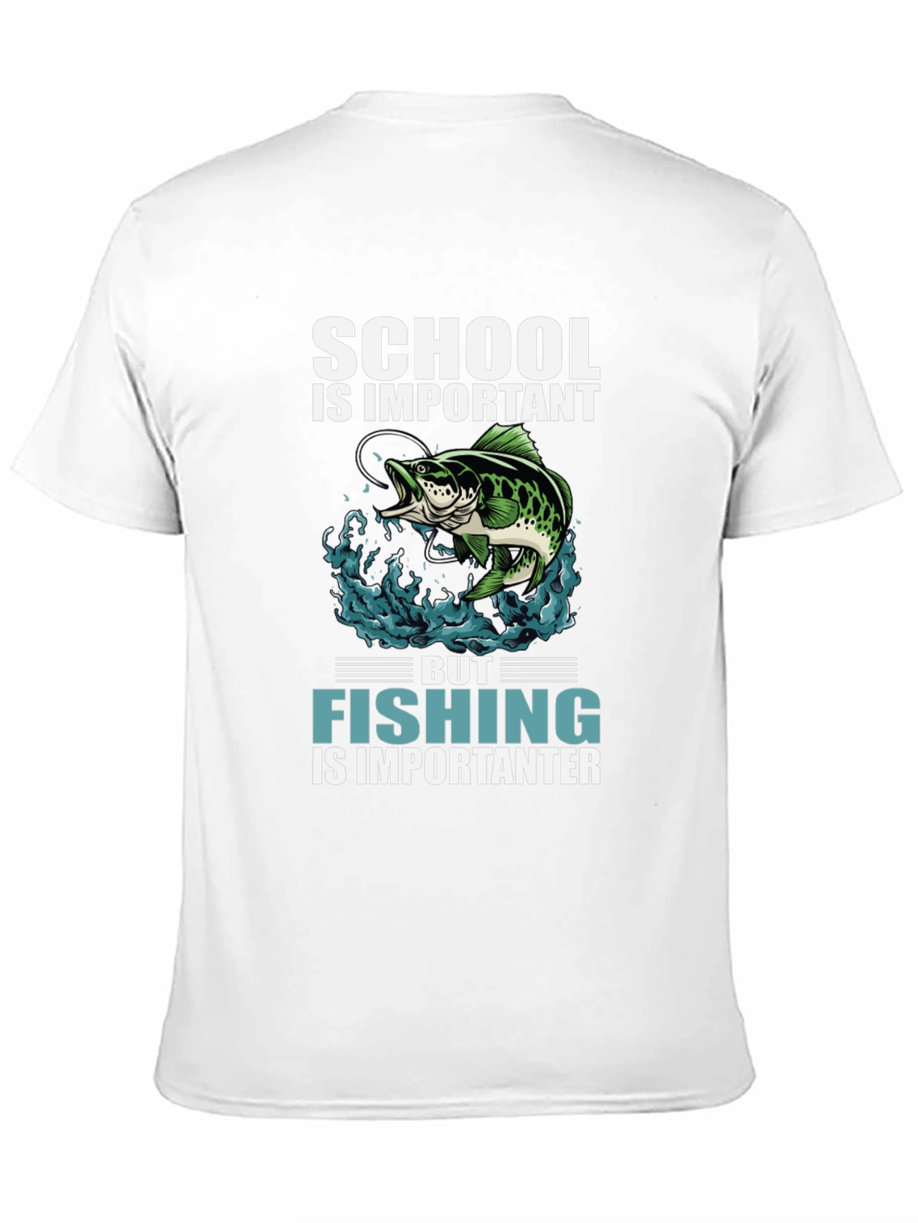 Fishing is Importanter Graphic Tee