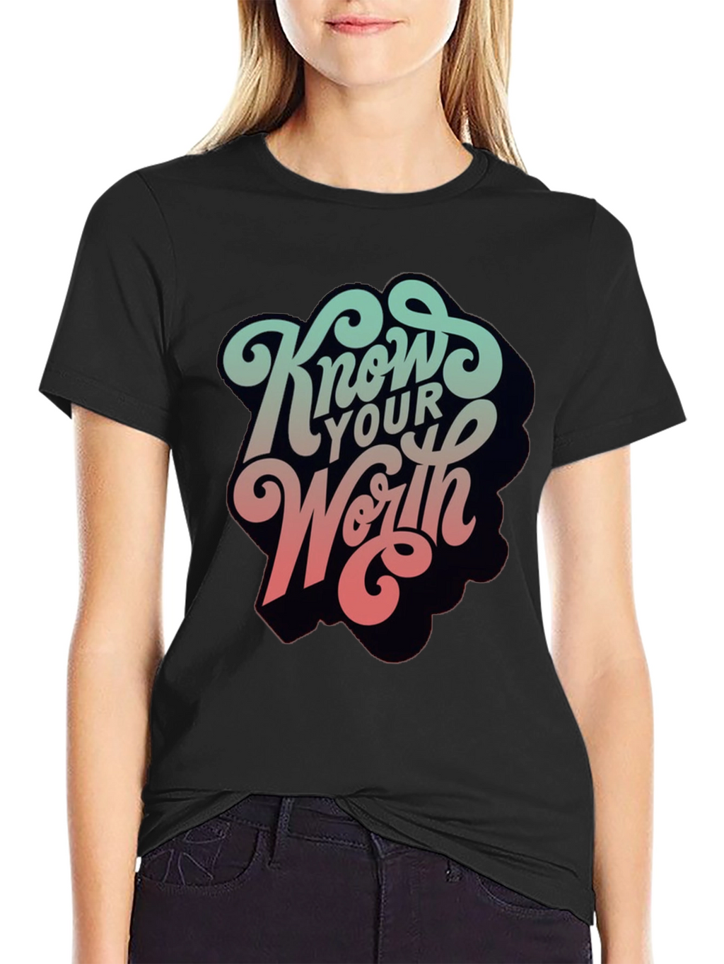 Know Your Worth Graphic Tee