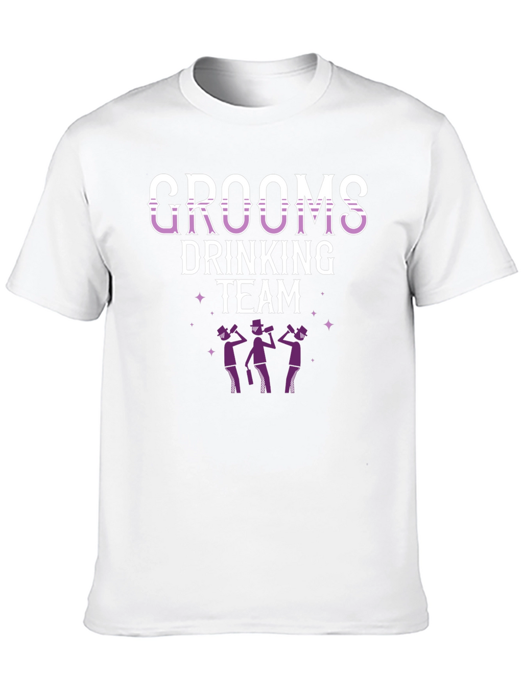 Grooms Drinking Team Graphic T-Shirt