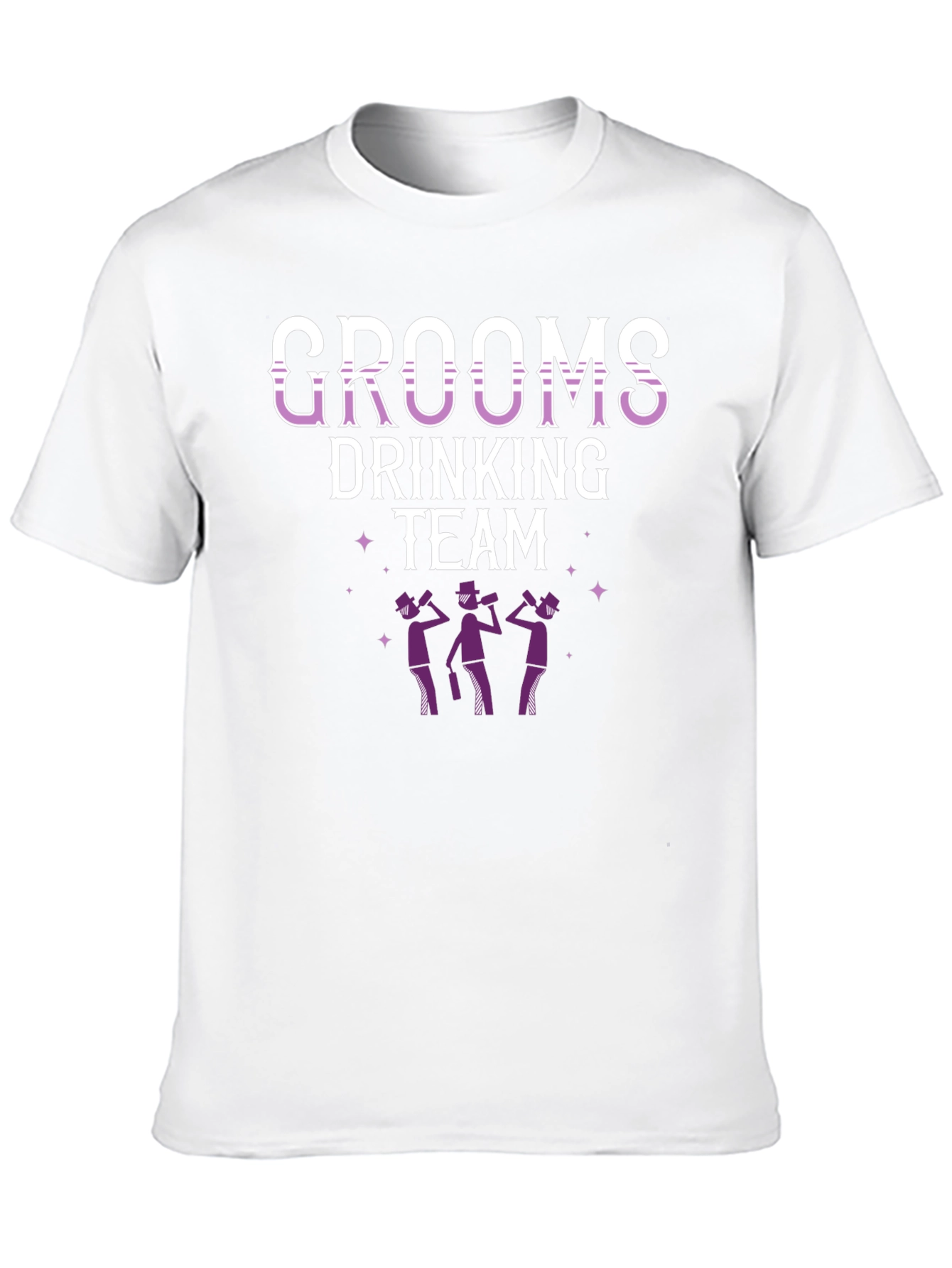 Grooms Drinking Team Graphic T-Shirt