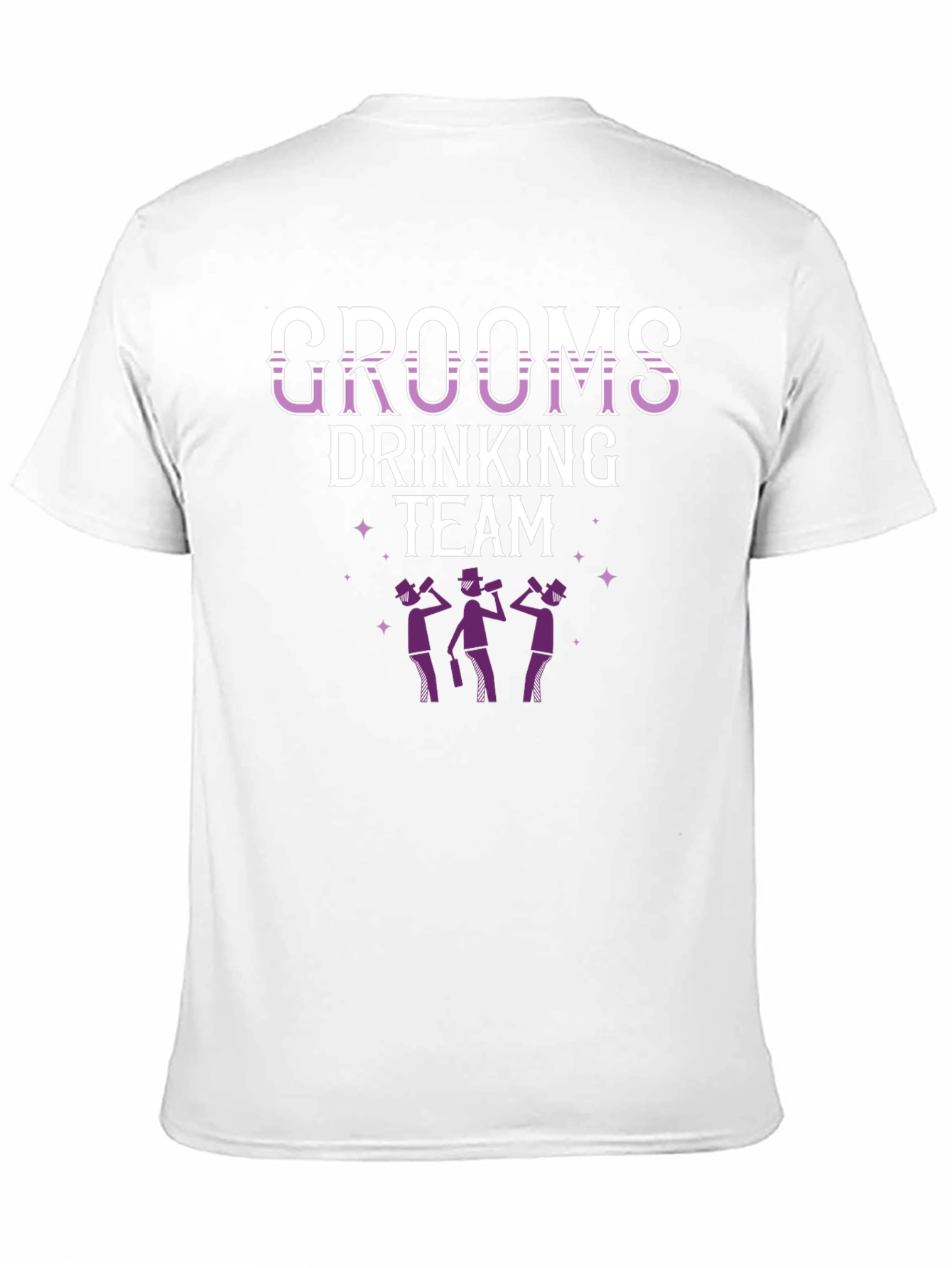 Grooms Drinking Team Graphic T-Shirt