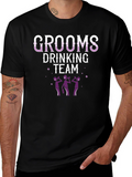 Grooms Drinking Team Graphic T-Shirt