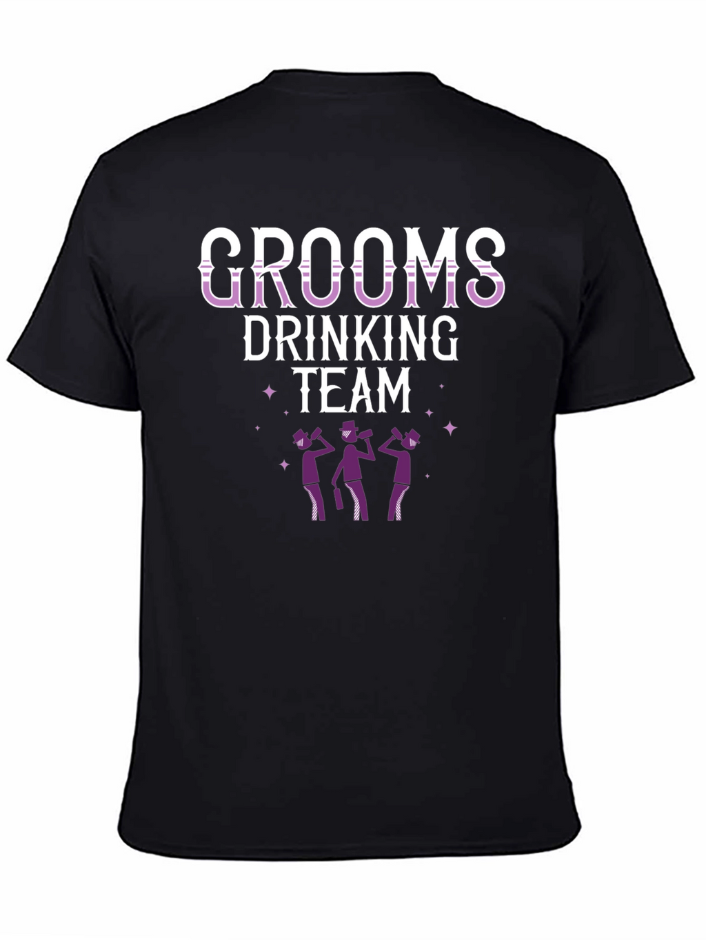 Grooms Drinking Team Graphic T-Shirt