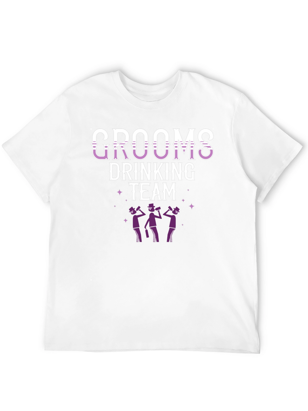 Grooms Drinking Team Graphic T-Shirt