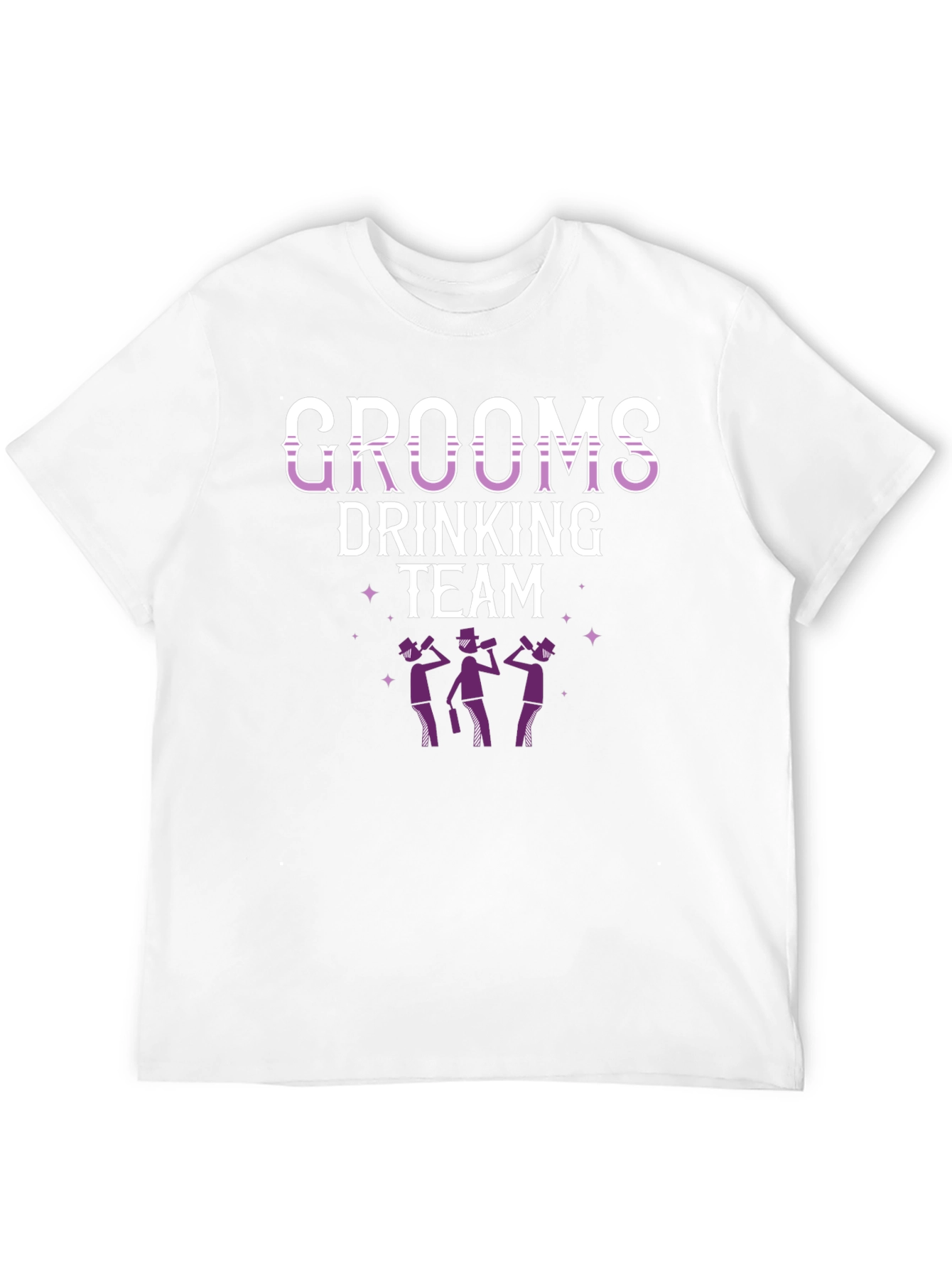 Grooms Drinking Team Graphic T-Shirt