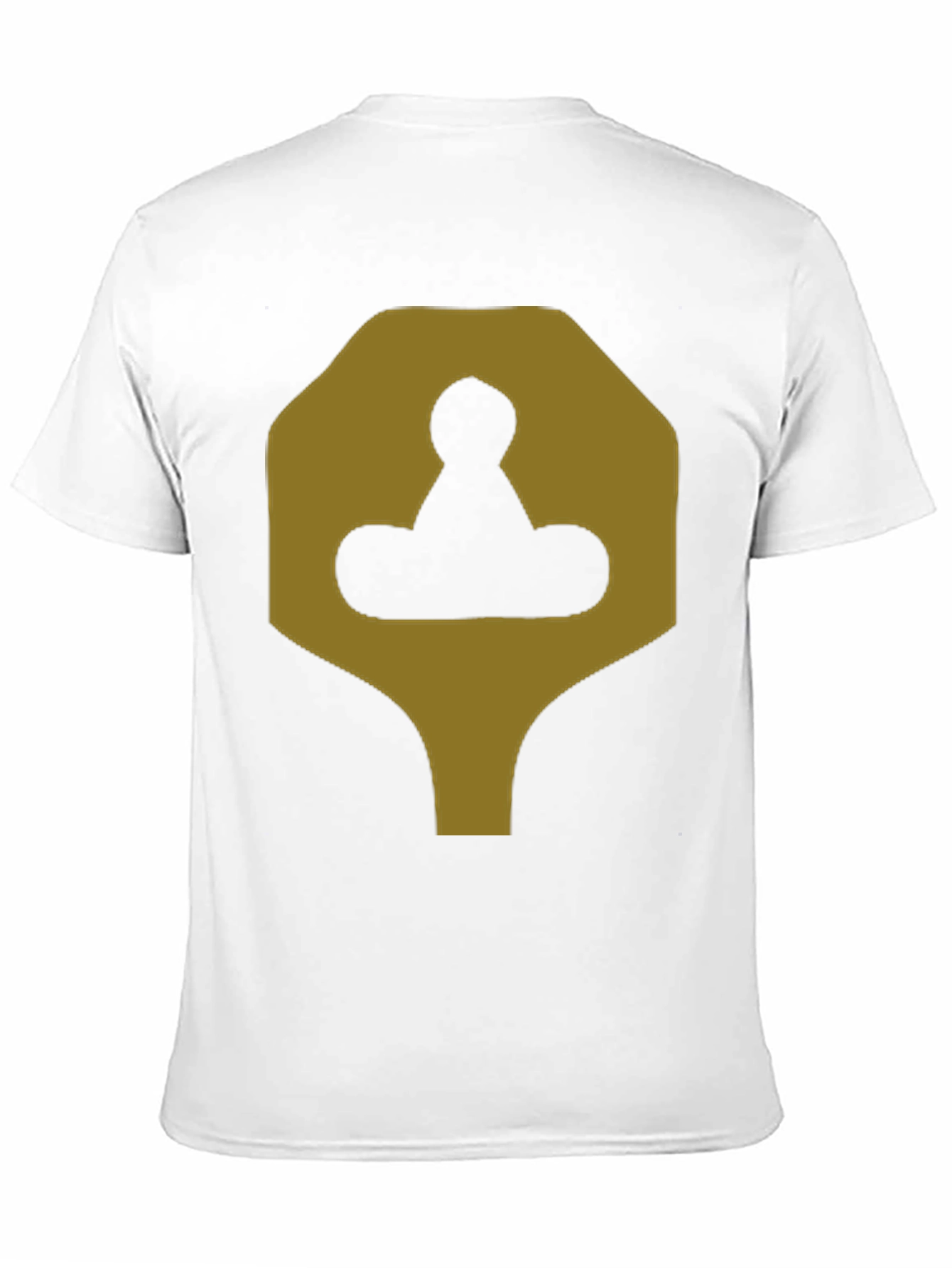 Graphic Tee: Abstract Geometric Symbol Shirt