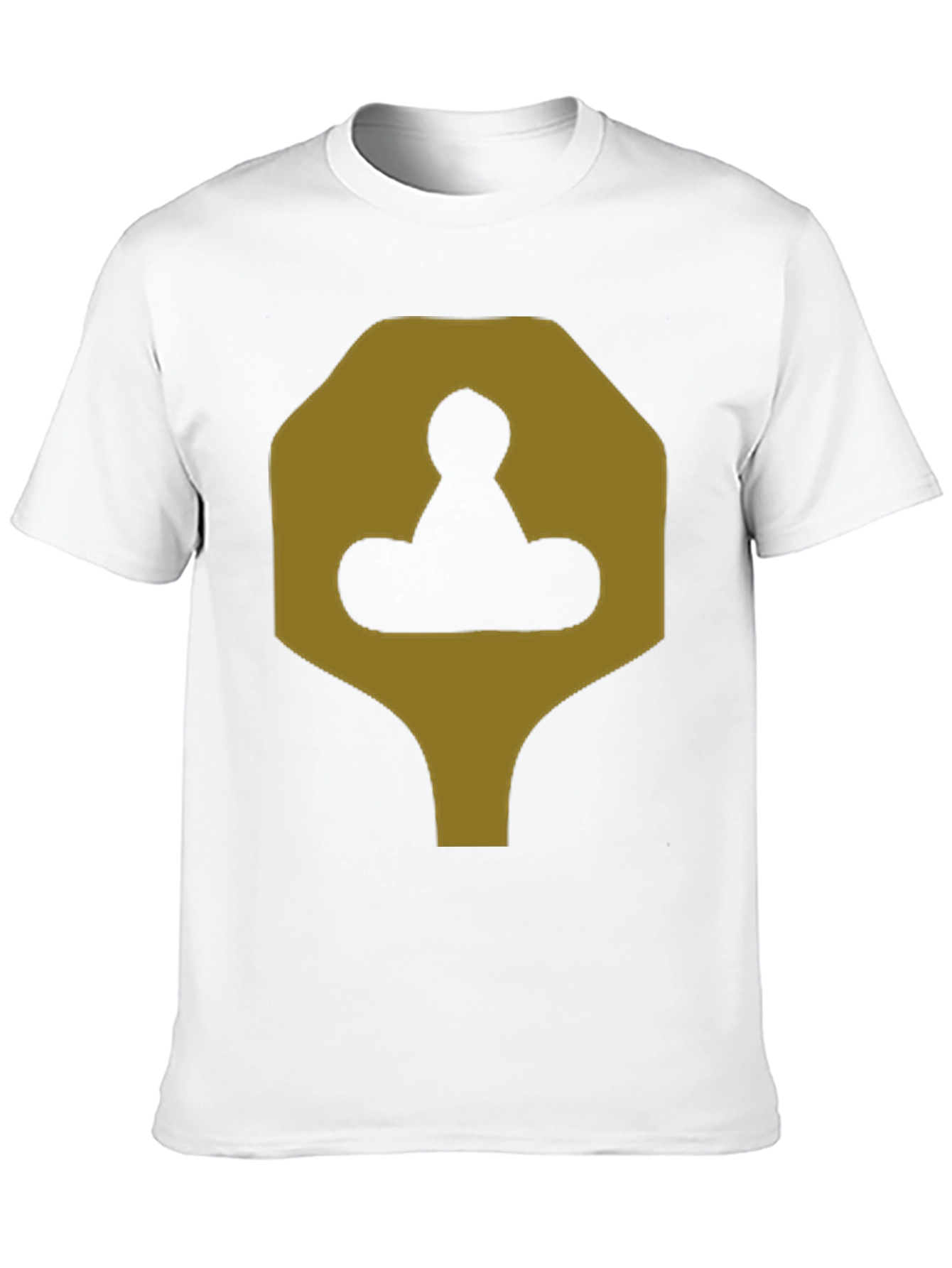 Graphic Tee: Abstract Geometric Symbol Shirt