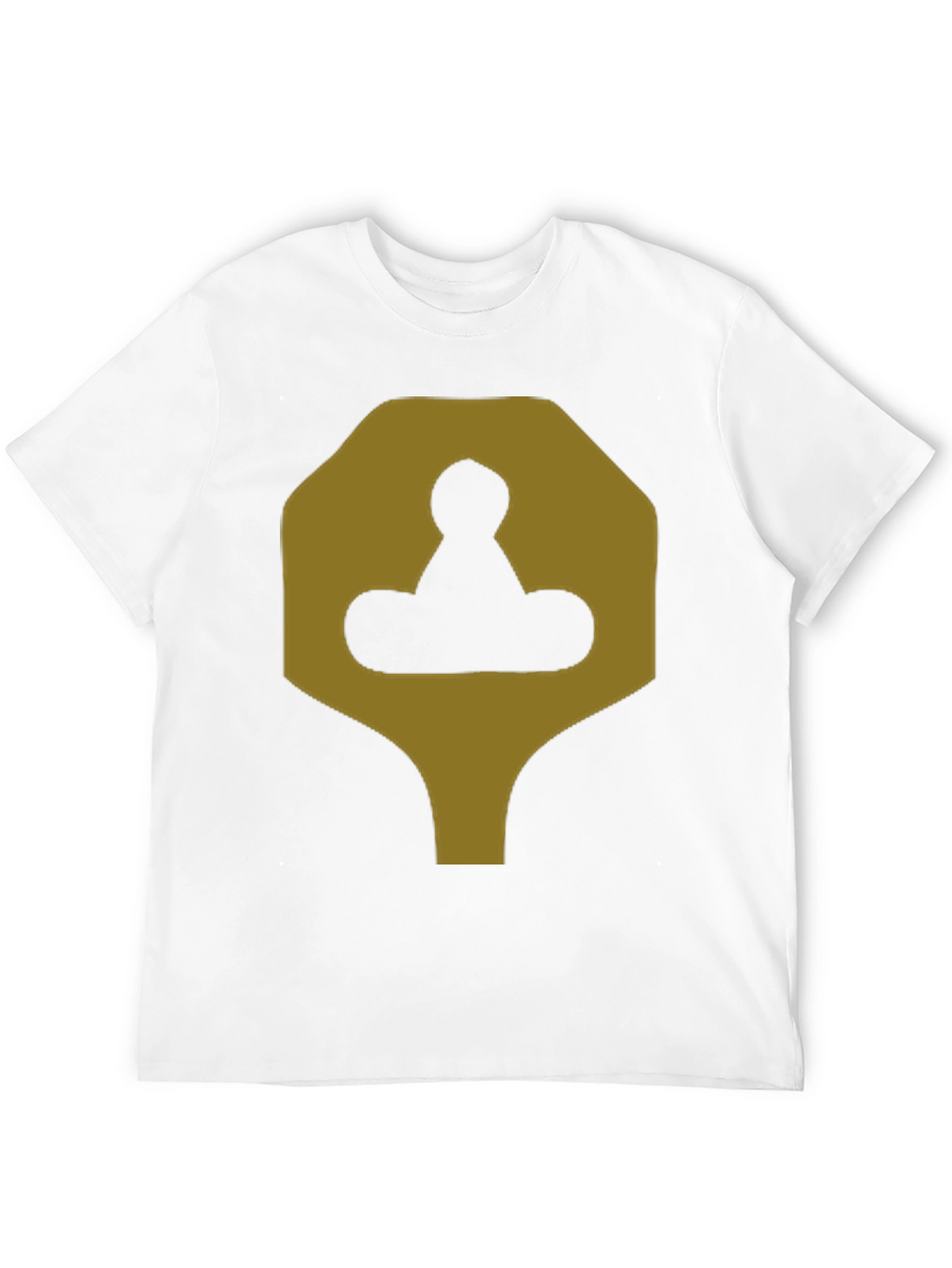 Graphic Tee: Abstract Geometric Symbol Shirt