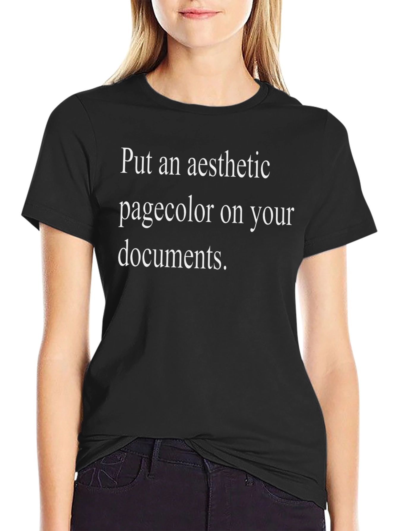 Aesthetic Pagecolor T-Shirt