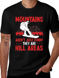 Funny Mountains Hill Areas T-Shirt