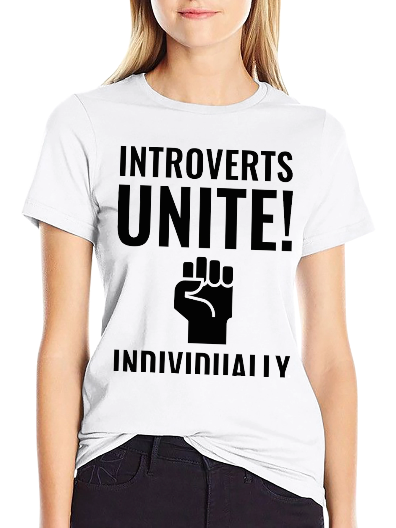 Introverts Unite Individually T-Shirt