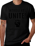 Introverts Unite Individually T-Shirt