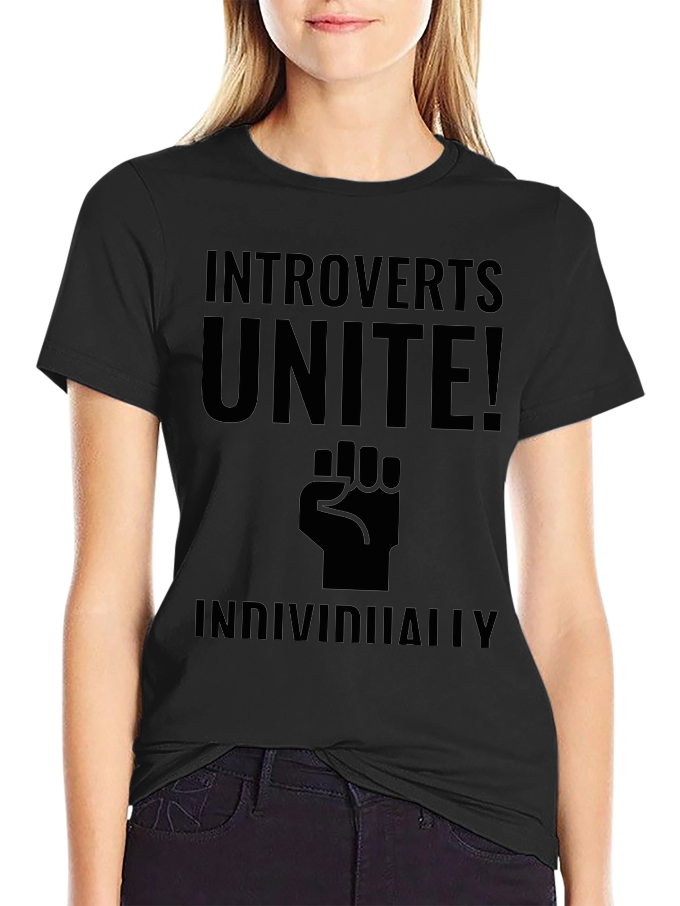 Introverts Unite Individually T-Shirt