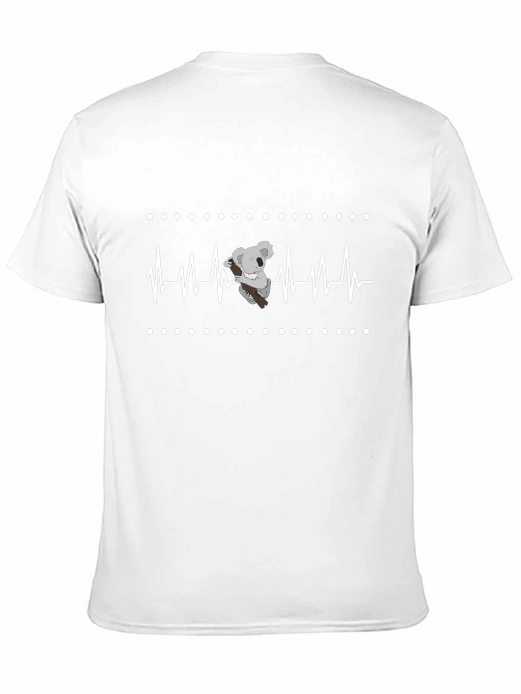 Koala Heartbeat T-Shirt - Black