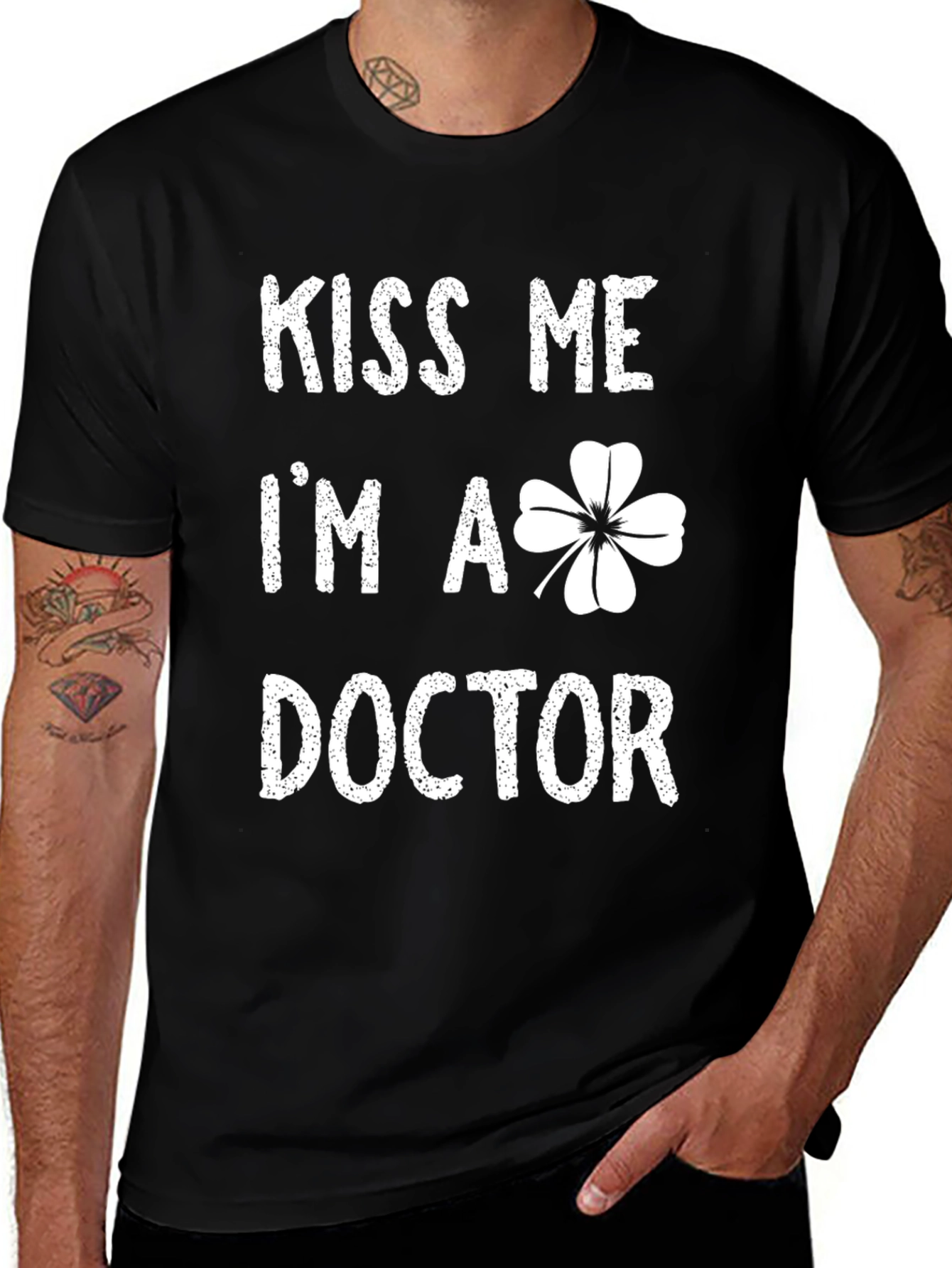 Kiss Me Im A Doctor St. Patricks Day T-Shirt