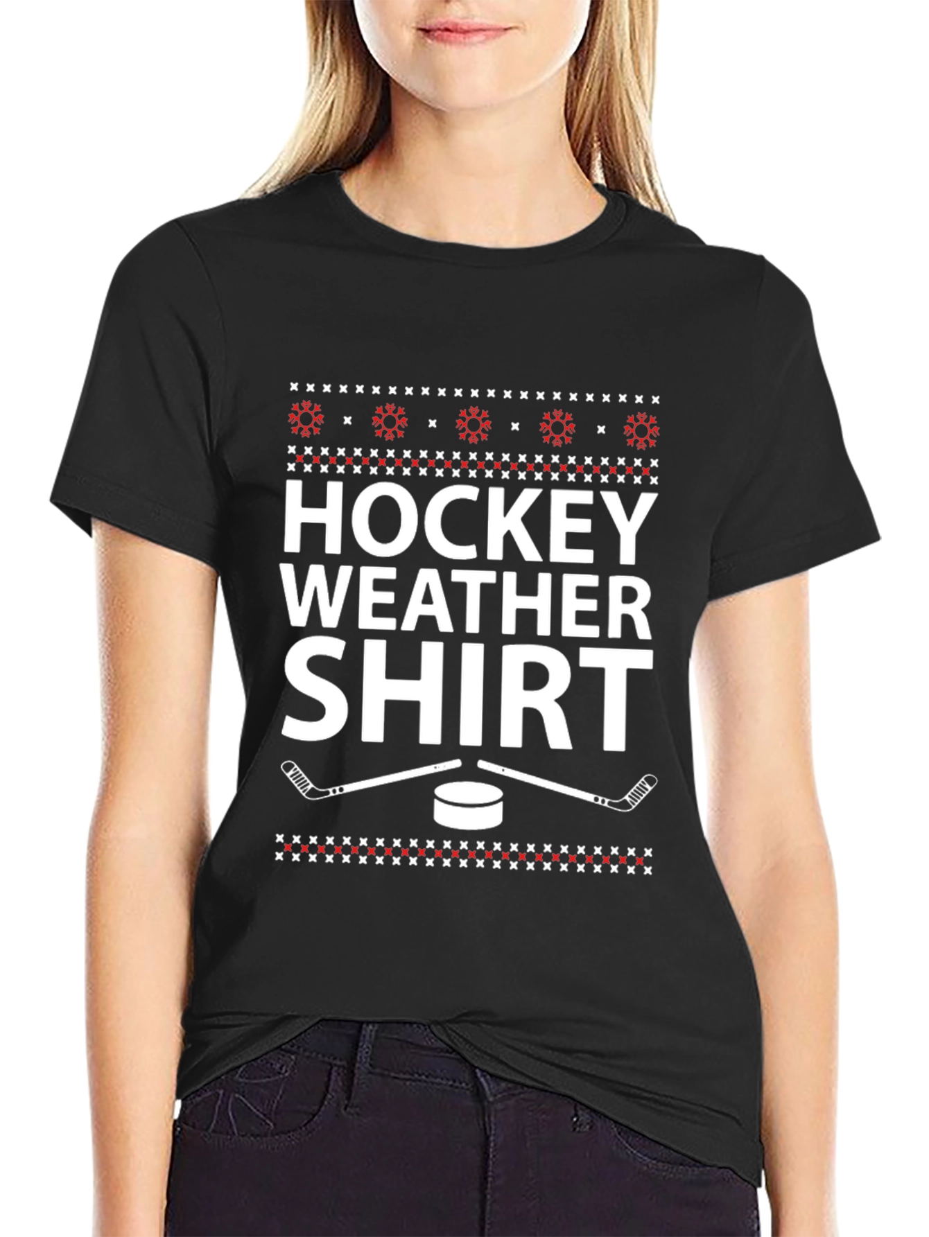 Hockey Weather Shirt - Unisex Winter Tee