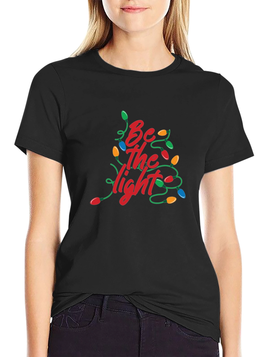 Be the Light Holiday Graphic Tee