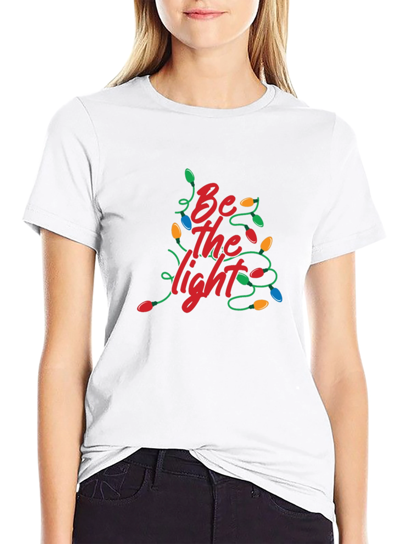 Be the Light Holiday Graphic Tee