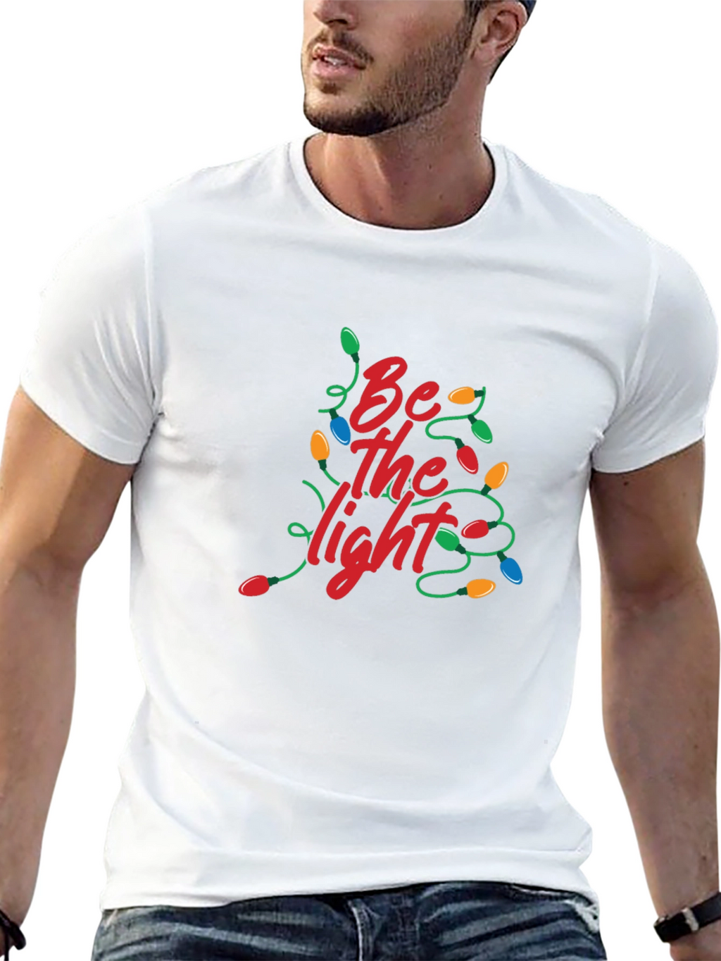 Be the Light Holiday Graphic Tee