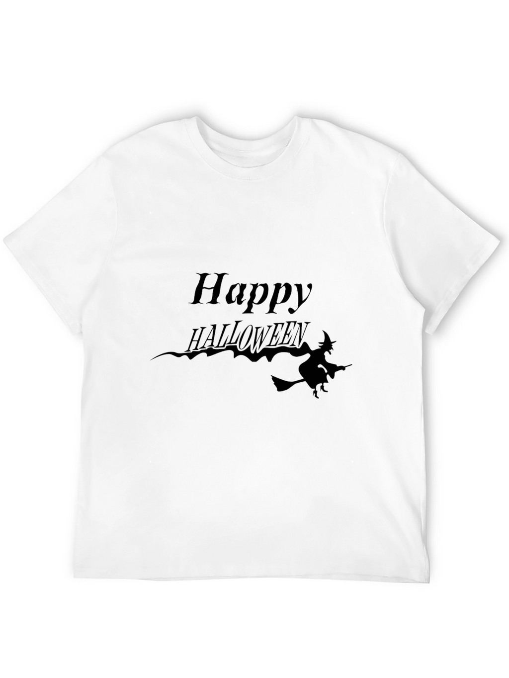Happy Halloween T-Shirt - Witch Design