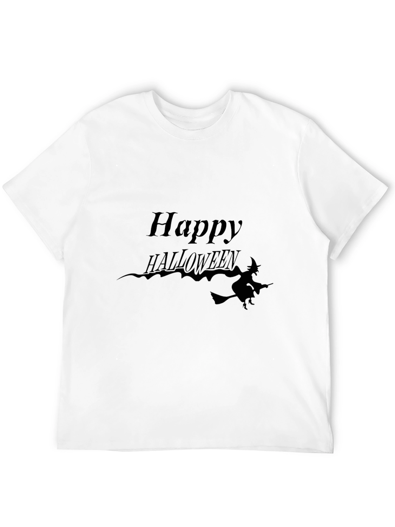 Happy Halloween T-Shirt - Witch Design