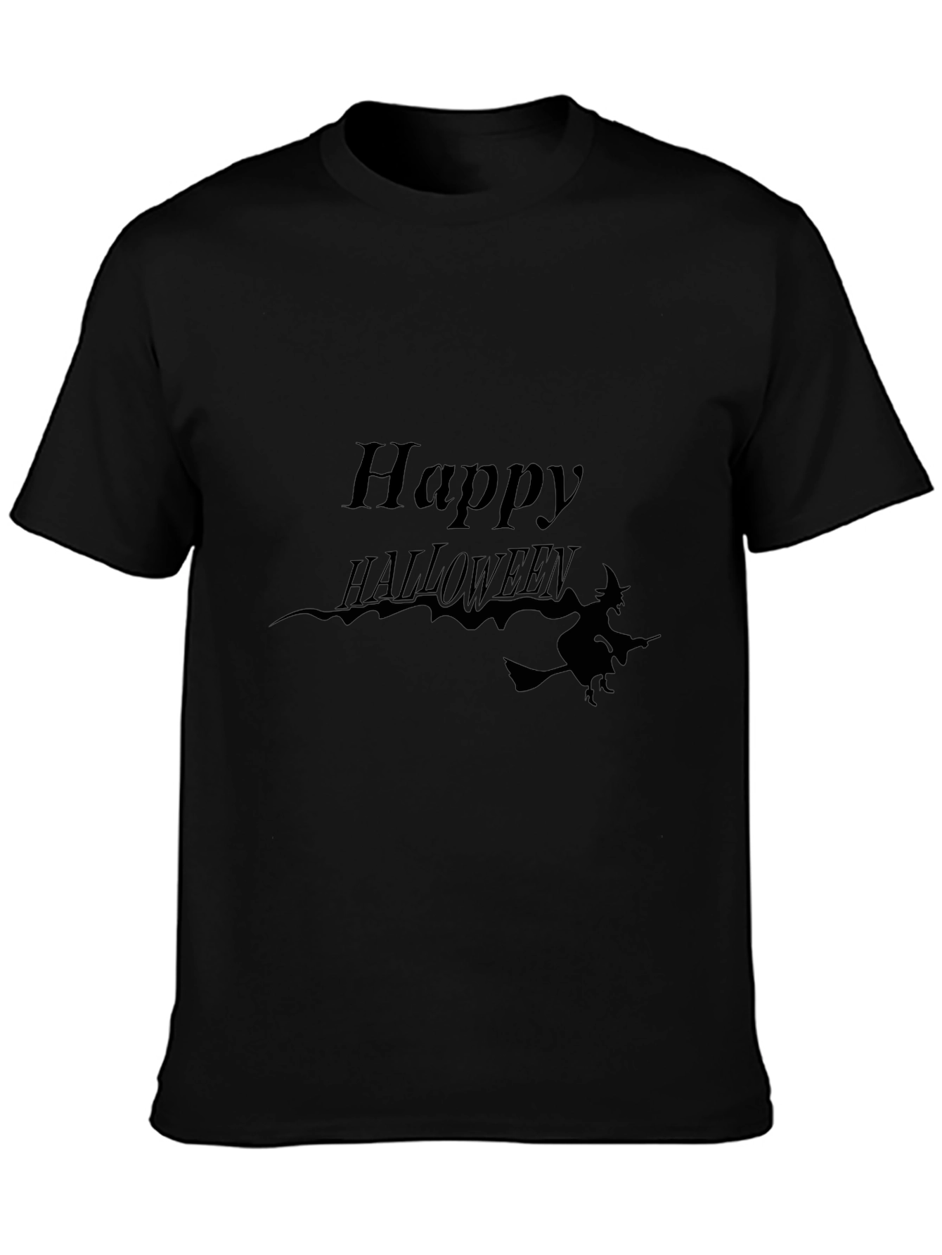 Happy Halloween T-Shirt - Witch Design