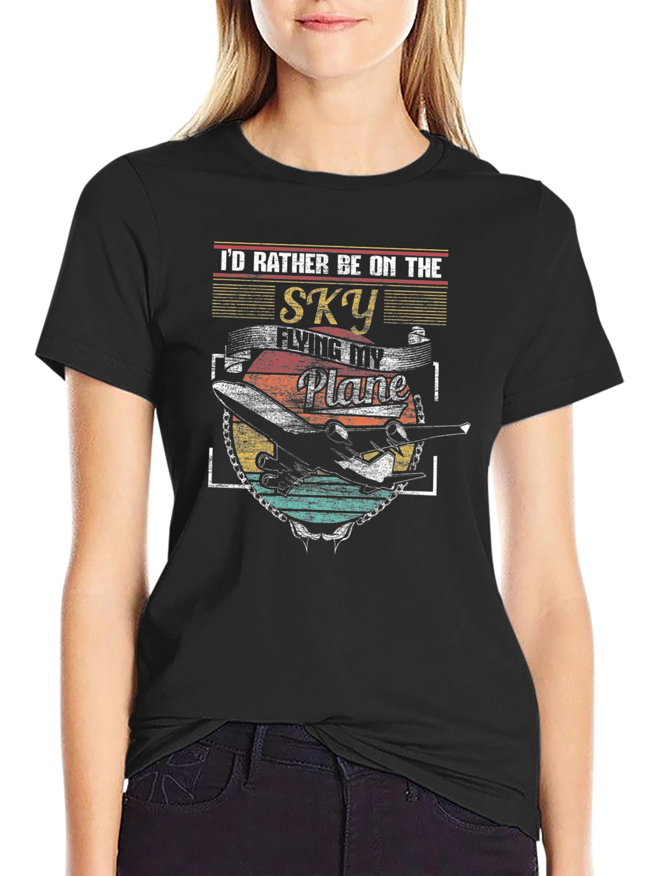 Id Rather Be On The Sky T-Shirt