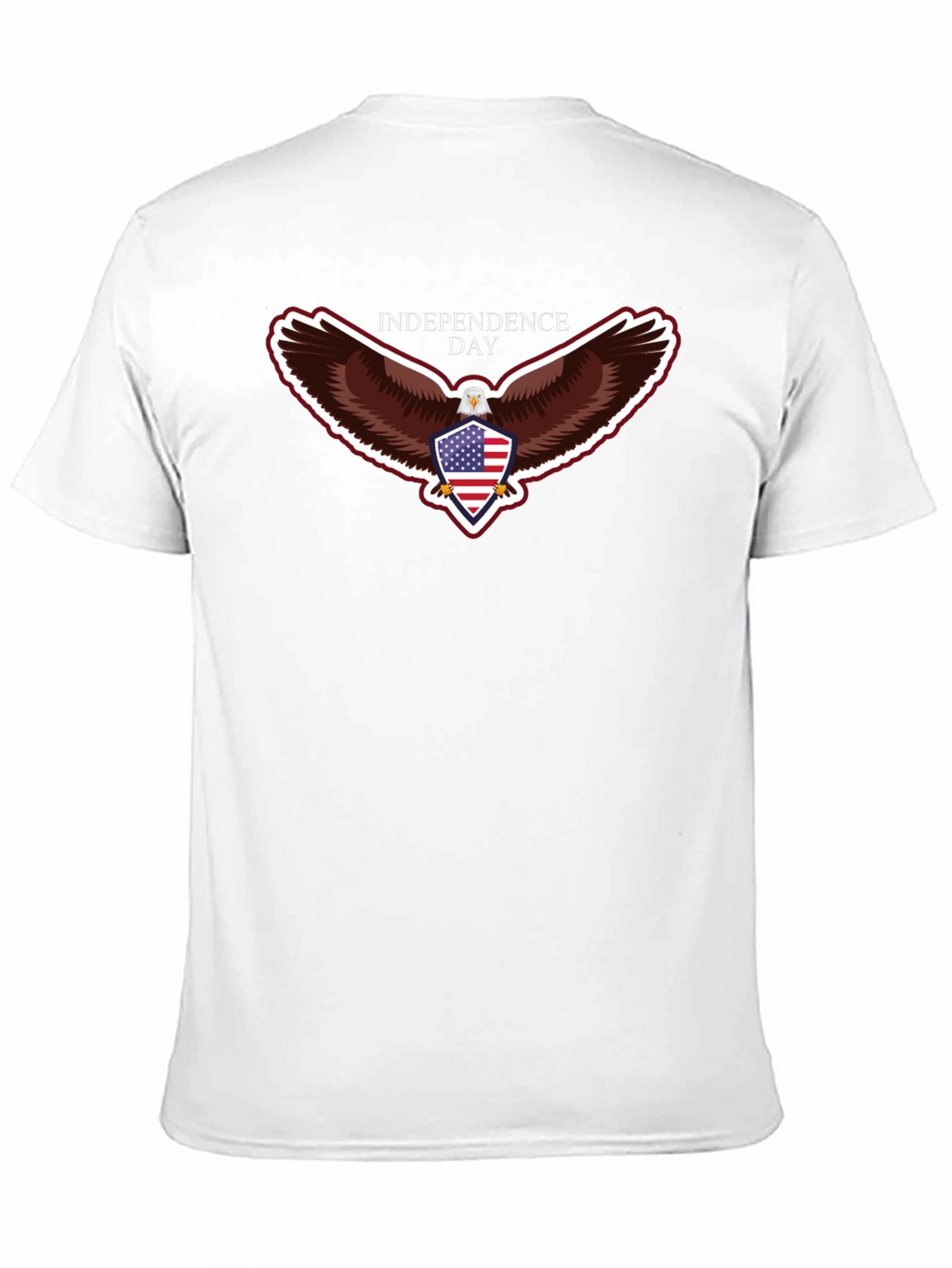 Independence Day Eagle Graphic T-Shirt
