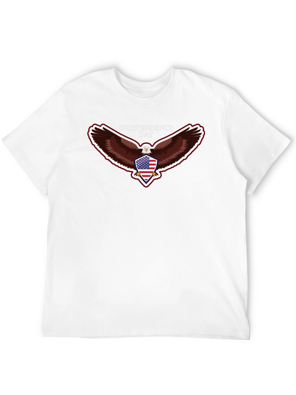 Independence Day Eagle Graphic T-Shirt