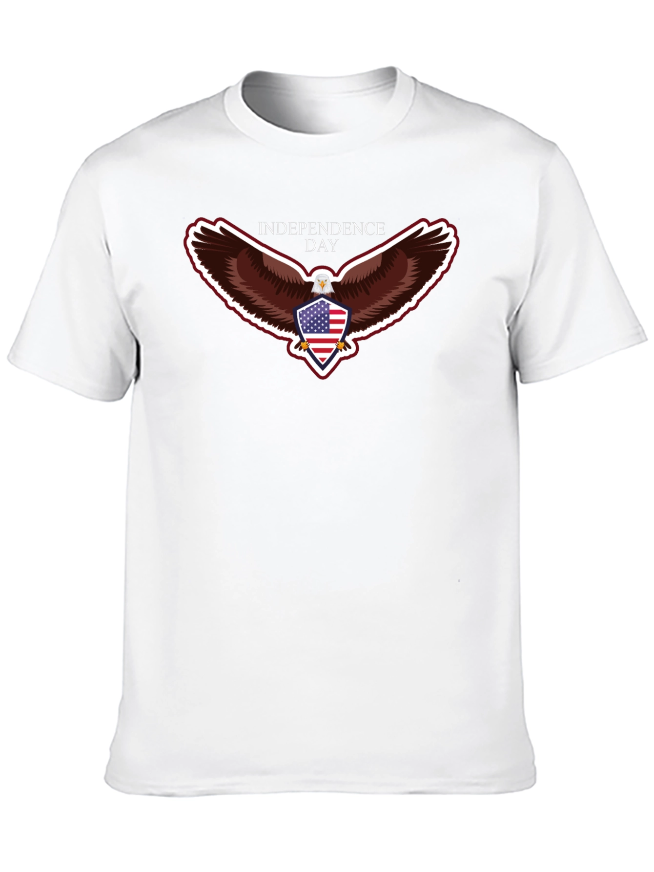 Independence Day Eagle Graphic T-Shirt