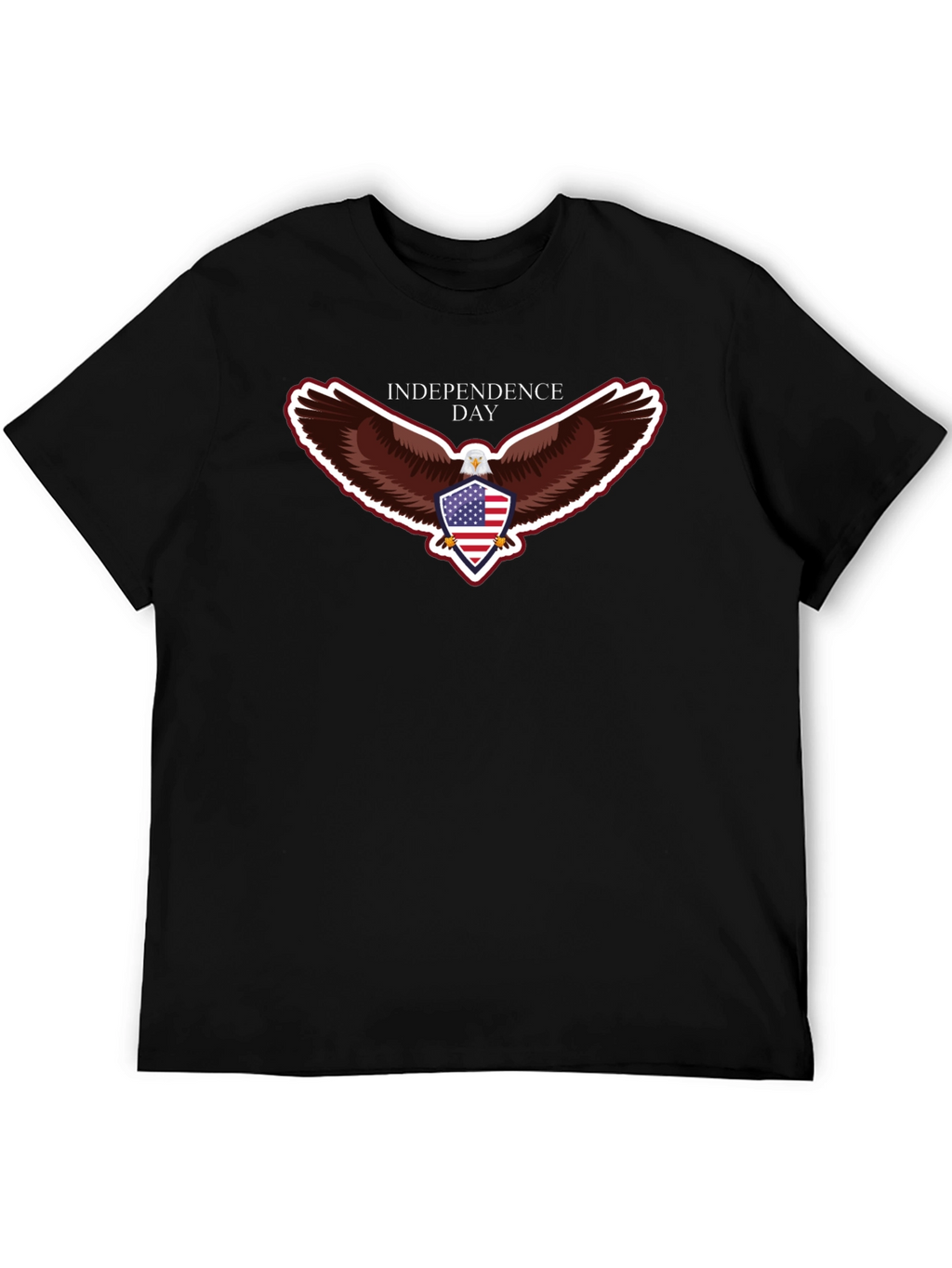 Independence Day Eagle Graphic T-Shirt