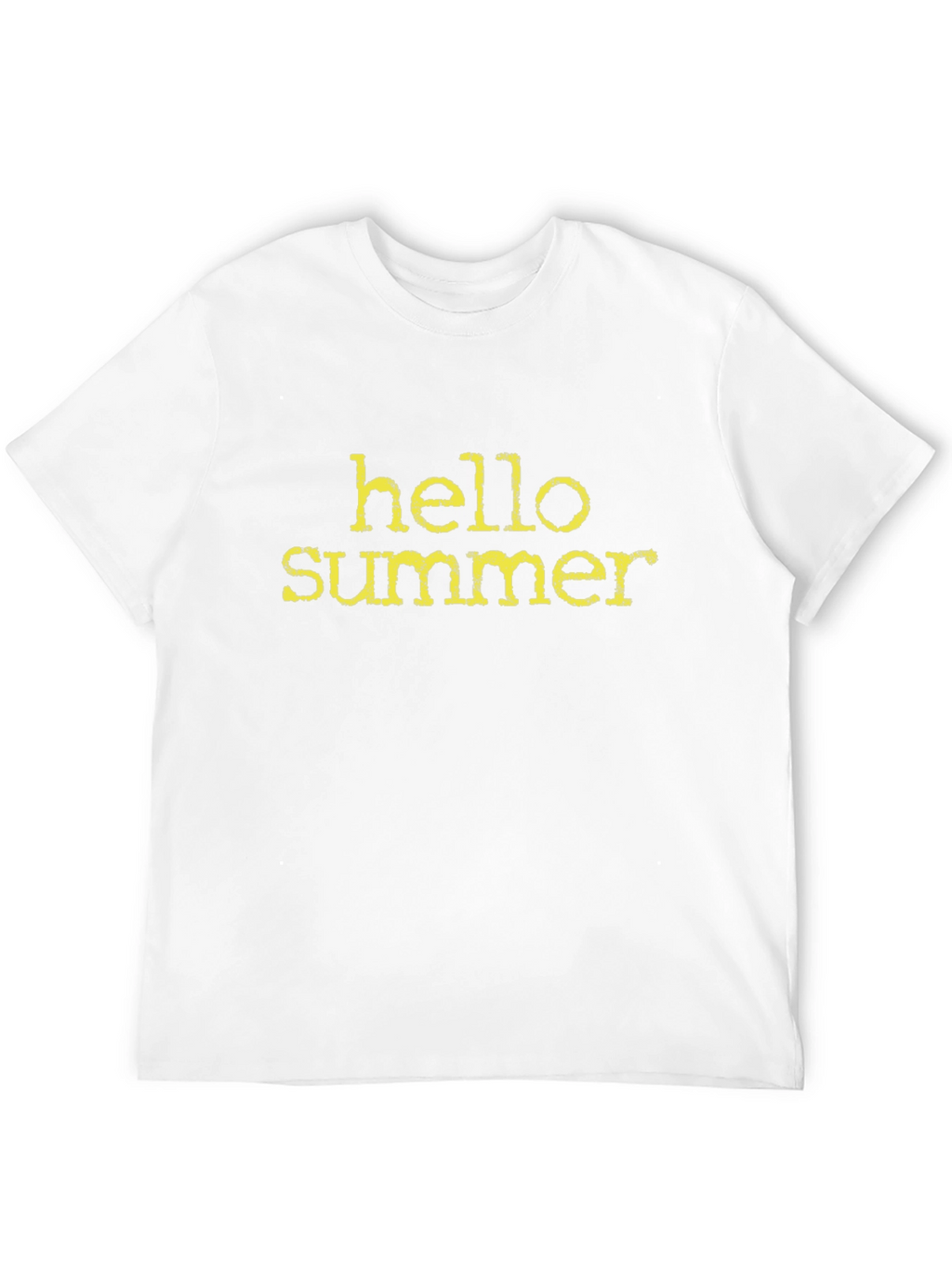 Hello Summer Black T-Shirt