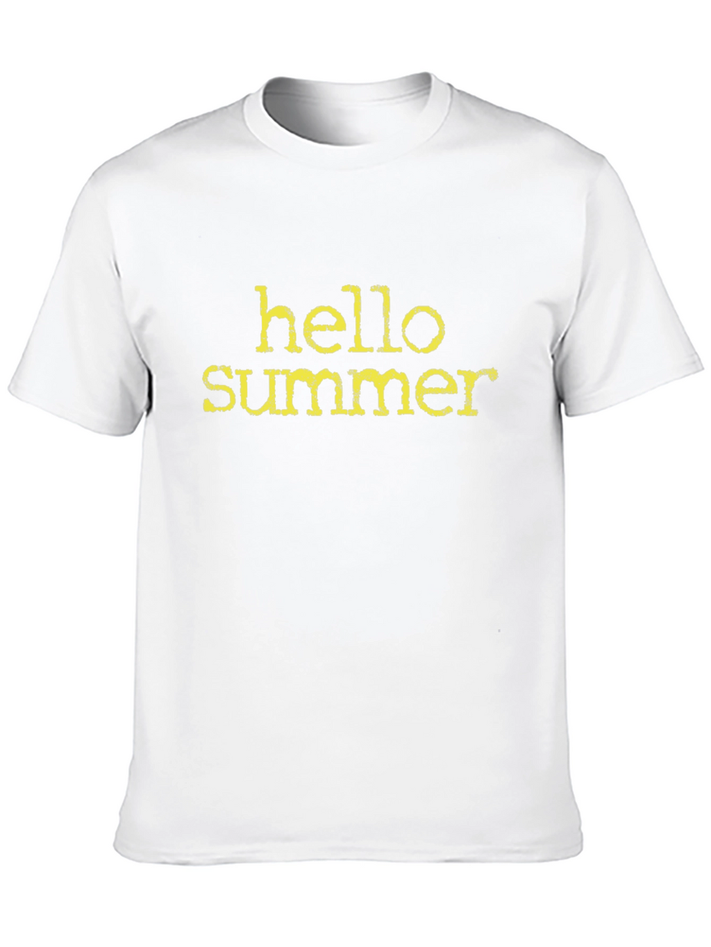 Hello Summer Black T-Shirt