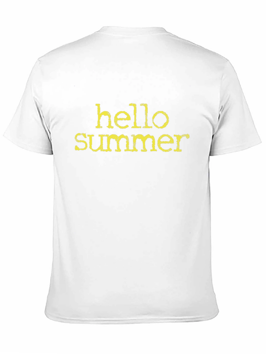 Hello Summer Black T-Shirt