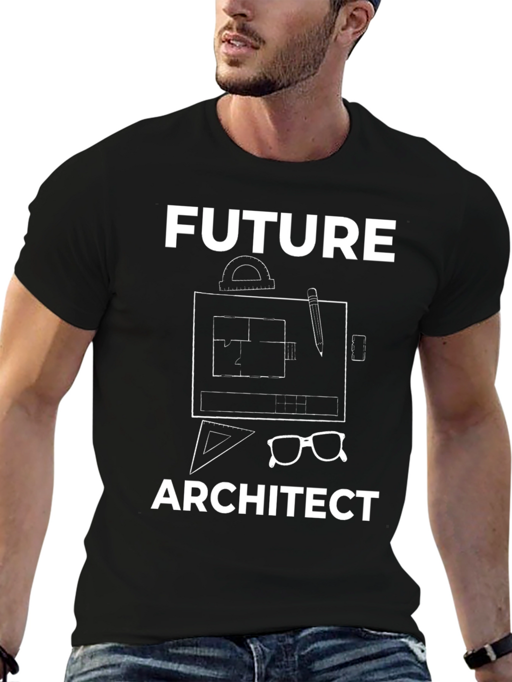 Future Architect T-Shirt - Black
