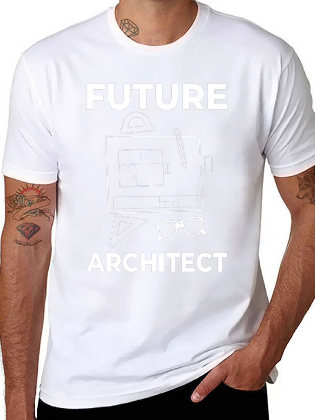 Future Architect T-Shirt - Black