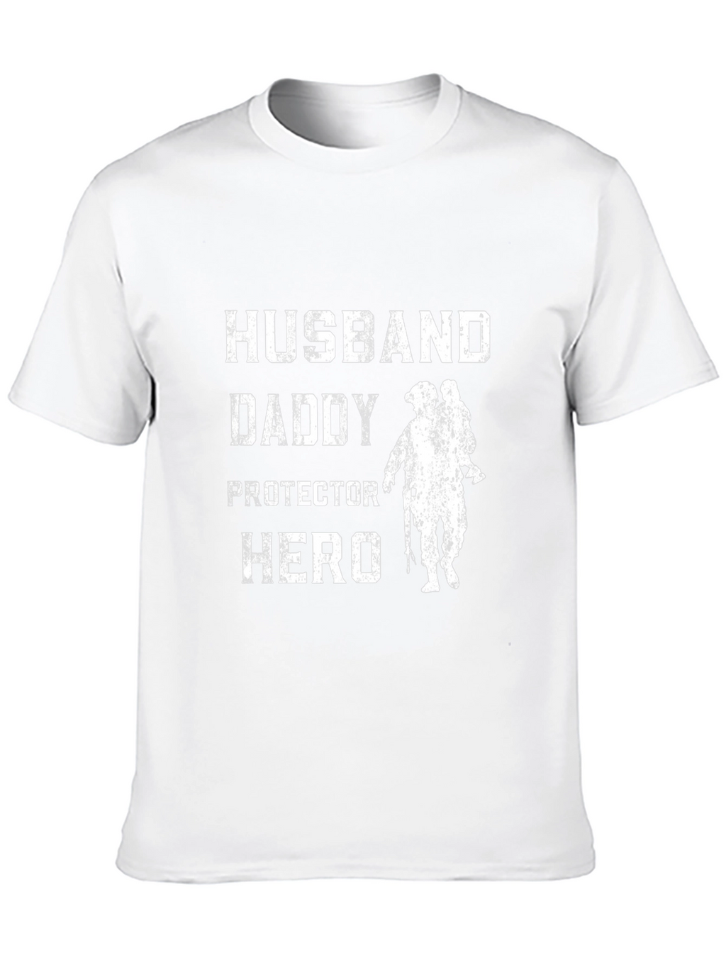 Husband Daddy Protector Hero Graphic Tee