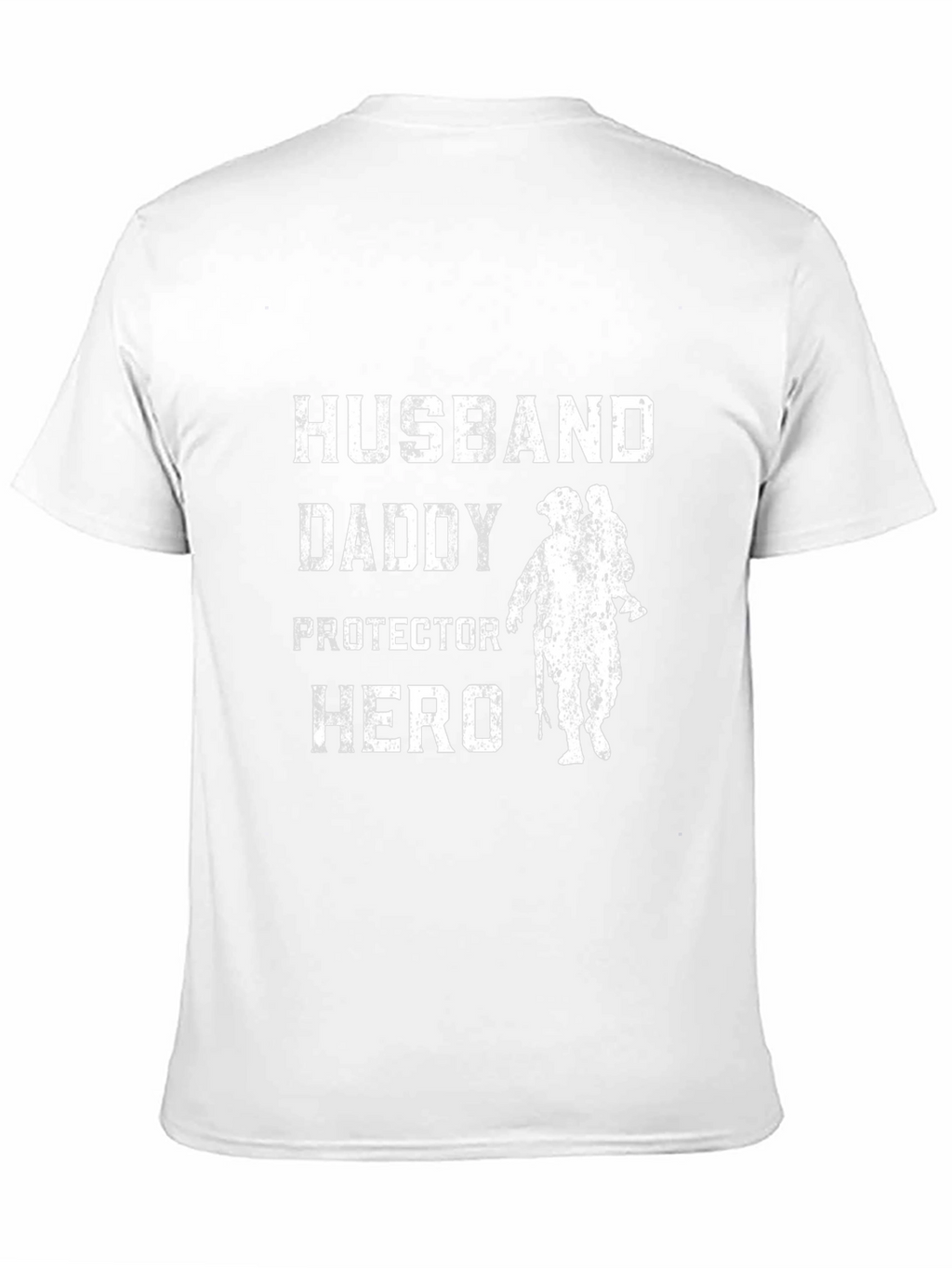 Husband Daddy Protector Hero Graphic Tee