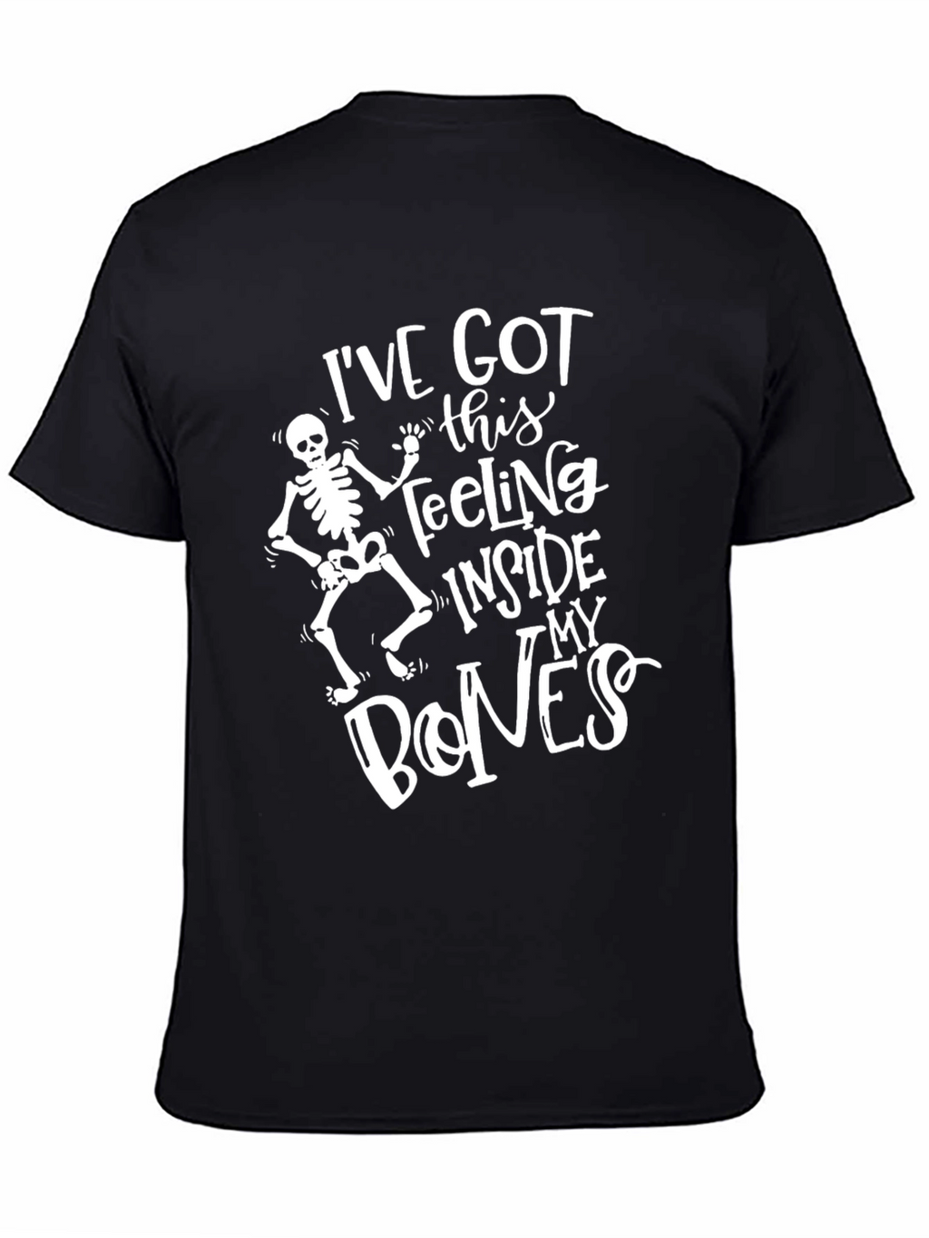 Funny Halloween Skeleton Graphic T-Shirt