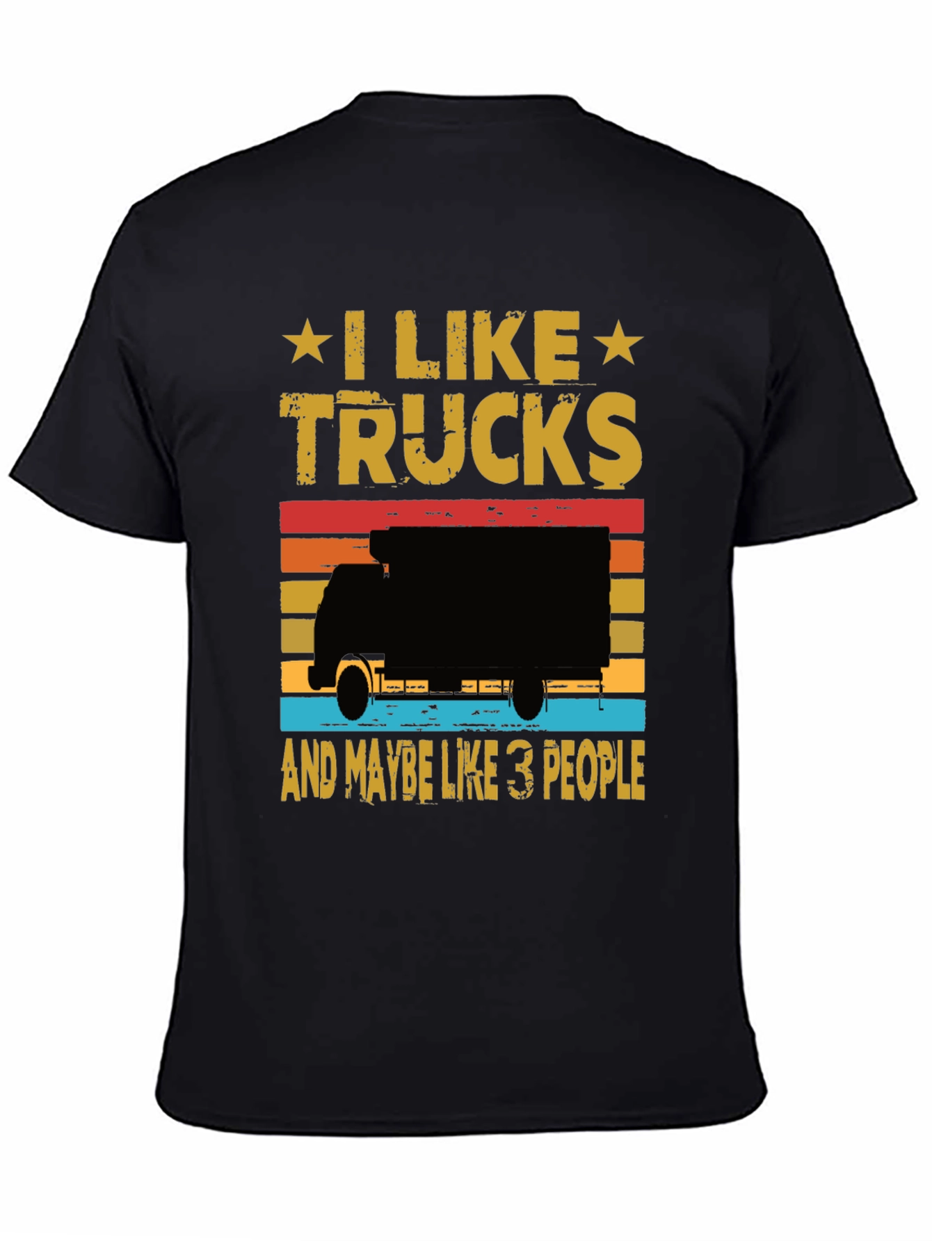 I Like Trucks T-Shirt - Funny Trucker Tee