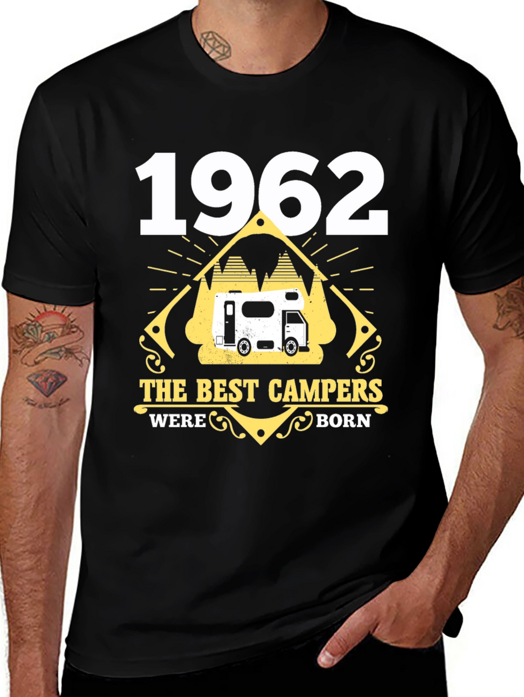 1962 Best Campers Born T-Shirt