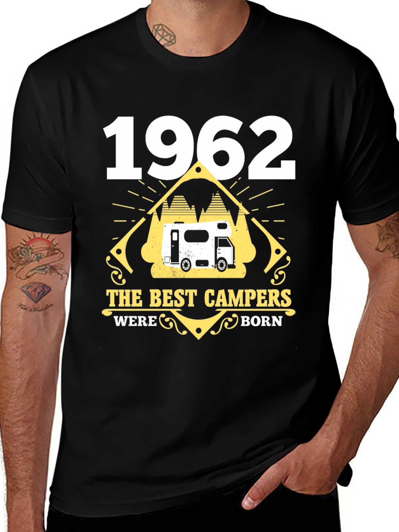 1962 Best Campers Born T-Shirt