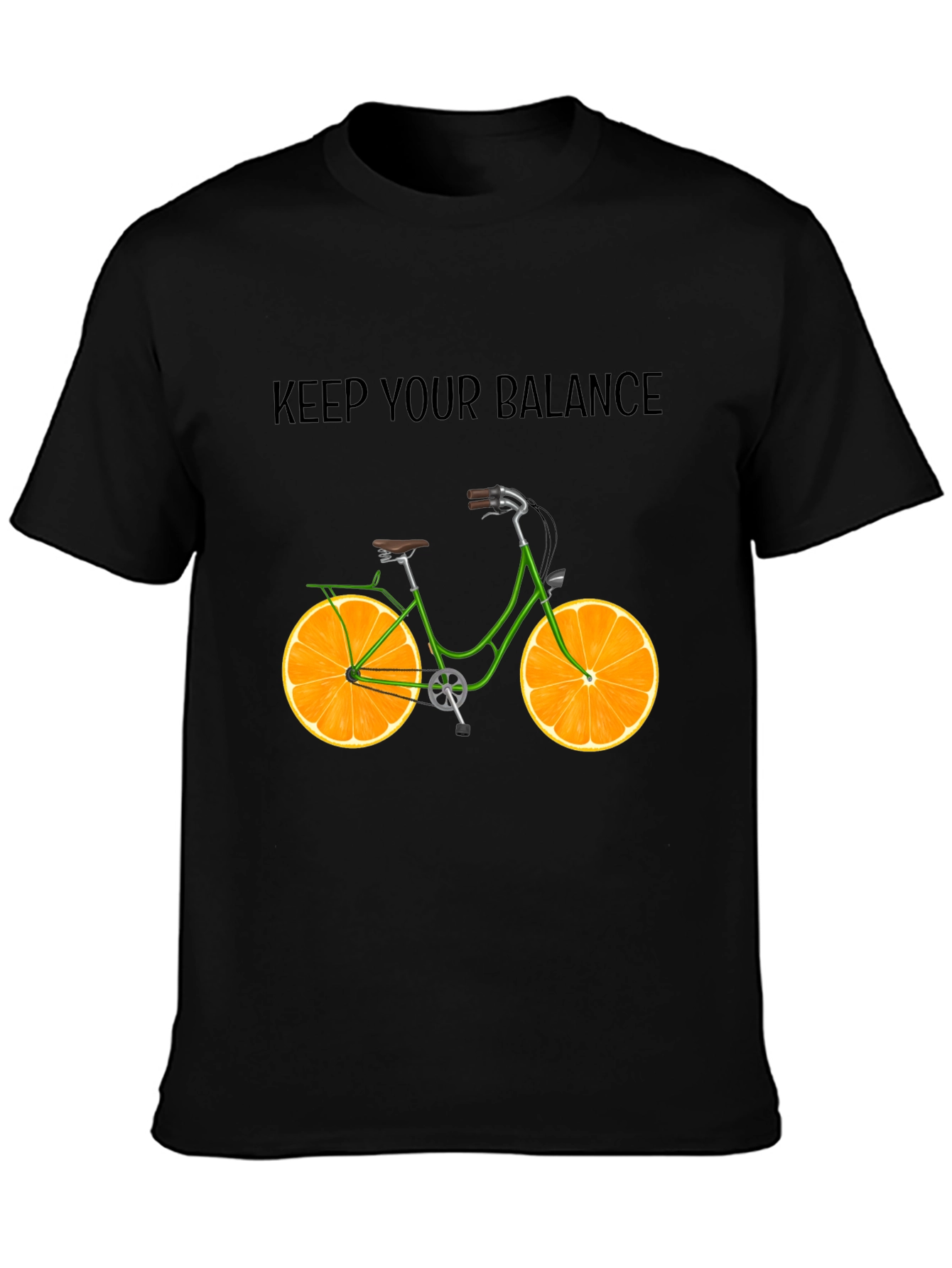 Balance Bike Tee - Orange Slice Wheels
